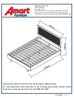 Preview for 1 page of Amart Furniture NARA 72815 Assembly Instruction Manual