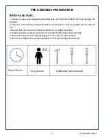 Preview for 2 page of Amart Furniture NARA 72815 Assembly Instruction Manual