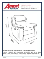 Amart Furniture NEBULA 66114 Assembly Instruction Manual preview