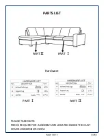 Preview for 3 page of Amart Furniture NIXON 33765 Assembly Instruction Manual