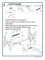 Preview for 4 page of Amart Furniture NORMANDY 2000 69275 Assembly Instruction Manual