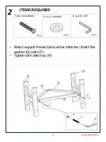 Preview for 5 page of Amart Furniture NORMANDY 2000 69275 Assembly Instruction Manual