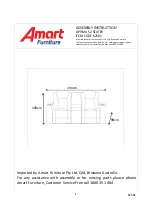 Amart Furniture OPTIMUS 62581 Assembly Instruction Manual preview