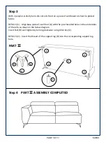 Предварительный просмотр 5 страницы Amart Furniture ORWELL 64930 Assembly Instruction Manual