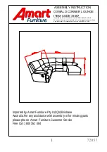 Amart Furniture OSWALD 72057 Assembly Instruction Manual preview