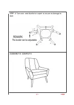 Предварительный просмотр 4 страницы Amart Furniture PENNY 63364 Assembly Instructions