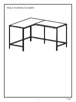 Preview for 7 page of Amart Furniture QUINN 65500 Assembly Instruction Manual