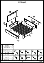 Предварительный просмотр 3 страницы Amart Furniture ROMULUS 72597 Assembly Instruction Manual