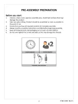 Preview for 2 page of Amart Furniture SAILOR 1400 Assembly Instruction Manual