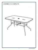 Preview for 7 page of Amart Furniture SAILOR 1400 Assembly Instruction Manual