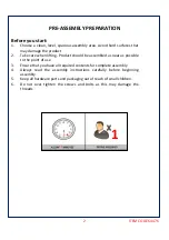 Preview for 3 page of Amart Furniture Signature 64476 Assembly Instruction Manual