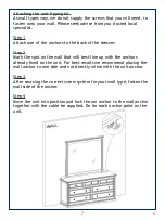 Предварительный просмотр 8 страницы Amart Furniture SIGNATURE 64529 Assembly Instruction Manual