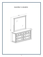 Предварительный просмотр 9 страницы Amart Furniture SIGNATURE 64529 Assembly Instruction Manual