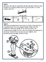 Предварительный просмотр 7 страницы Amart Furniture Signature LASALLE 64102 Assembly Instruction Manual