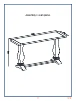 Предварительный просмотр 12 страницы Amart Furniture Signature LASALLE 64102 Assembly Instruction Manual