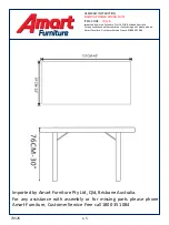 Amart Furniture SILENTIA 73576 Assembly Instruction preview