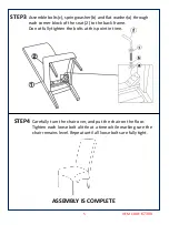 Предварительный просмотр 5 страницы Amart Furniture SILVERWOOD MK2 67398 Assembly Instruction Manual