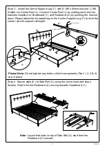 Предварительный просмотр 5 страницы Amart Furniture SOPHIE MK2 65524 Assembly Instruction Manual