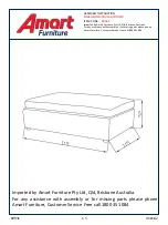 Предварительный просмотр 1 страницы Amart Furniture SORENSON MODULAR CORNER 69931 Assembly Instruction