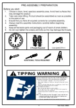 Preview for 2 page of Amart Furniture Spacemaster Babylon 54925 Assembly Instruction Manual