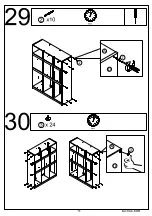 Preview for 20 page of Amart Furniture Spacemaster Babylon 54925 Assembly Instruction Manual