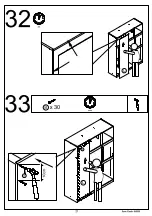 Preview for 22 page of Amart Furniture Spacemaster Babylon 54925 Assembly Instruction Manual