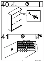 Preview for 26 page of Amart Furniture Spacemaster Babylon 54925 Assembly Instruction Manual