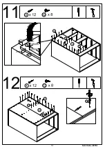 Preview for 11 page of Amart Furniture Spacesaver 49154 Assembly Instructions Manual