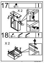 Preview for 14 page of Amart Furniture Spacesaver 49154 Assembly Instructions Manual