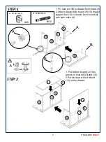 Preview for 5 page of Amart Furniture Valdis 73827 Assembly Instruction Manual