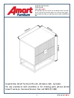 Preview for 1 page of Amart Furniture Valdis 73870 Assembly Instruction Manual