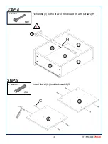 Preview for 10 page of Amart Furniture Valdis 73870 Assembly Instruction Manual