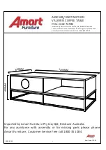 Amart Furniture VALKYRIE 74932 Assembly Instruction Manual preview