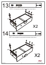 Preview for 12 page of Amart Furniture VALKYRIE 76054 Assembly Instruction Manual