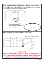 Preview for 4 page of Amart Furniture VULCAN 73618 Assembly Instruction Manual