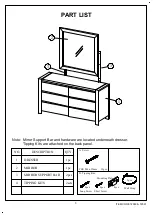 Preview for 3 page of Amart Furniture Winton 72060 Assembly Instruction Manual