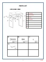 Предварительный просмотр 3 страницы Amart Furniture ZAMI 65498 Assembly Instruction Manual