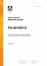 Amate Audio FA-X210 User Manual preview