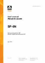 Предварительный просмотр 1 страницы Amate Audio SP-6N User Manual