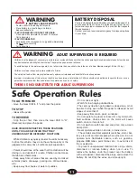 Preview for 11 page of Amav enterprises Power Rider User Manual