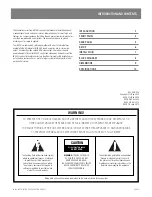 Preview for 3 page of AMAV IN400 Installation And Operation Manual