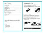 Предварительный просмотр 2 страницы Amax AC-1009 Instruction Booklet