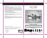 Preview for 1 page of Amax ASC-2400 Instruction Booklet