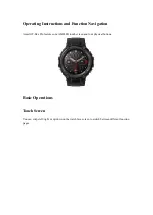 Предварительный просмотр 3 страницы Amazfit T-Rex Pro User Manual