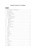 Preview for 1 page of Amazfit Verge Lite User Manual