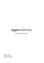 Предварительный просмотр 30 страницы AMAZON COMMERCIAL B07SNGQQVW Manual