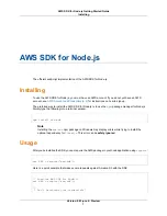 Preview for 5 page of Amazon AWS SDK Getting Started Manual