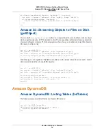 Preview for 19 page of Amazon AWS SDK Getting Started Manual