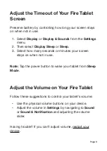 Preview for 8 page of Amazon FIRE TABLET User Manual