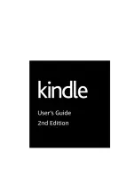 Предварительный просмотр 1 страницы Amazon KINDLE - 2ND EDITION User Manual